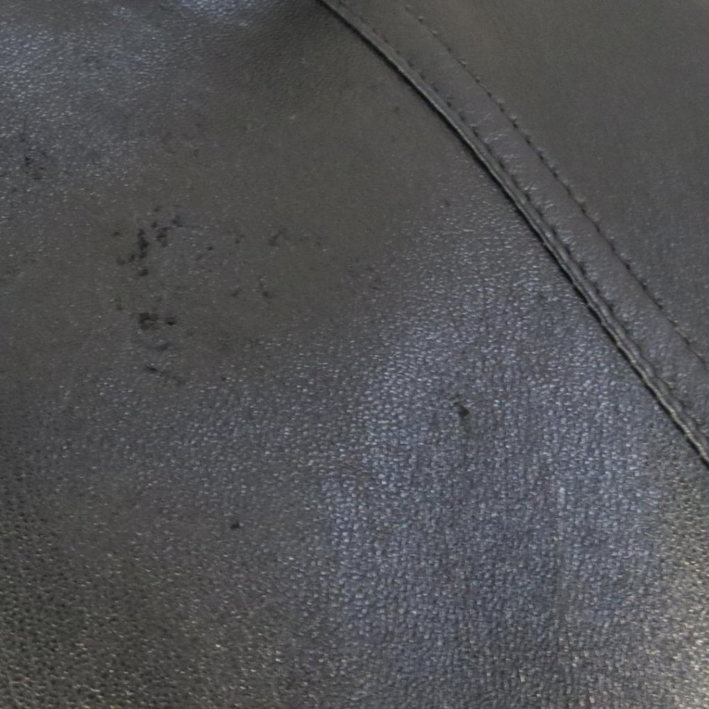 AUS-MOUTON AUSTRALIA - vintage double breasted leather coat - size med - Picture 7 of 8